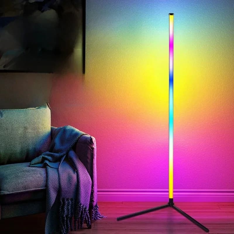 RGB Floor Lamp with Music Sync, Remote and App Control