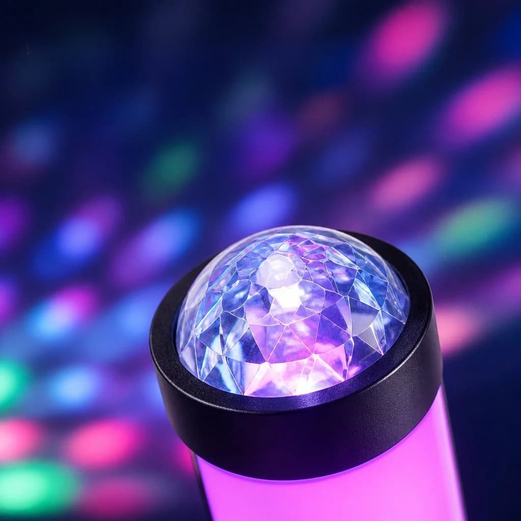 RGB Projection Atmosphere Lamp with Music Sync and Remote Control