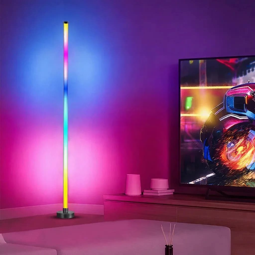 RGB Color-Changing Floor Lamp with Music Sync and App Control