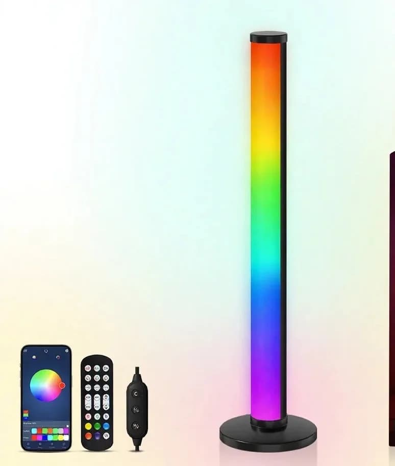 RGB LED Sound Reactive Desk Lamp with App Control
