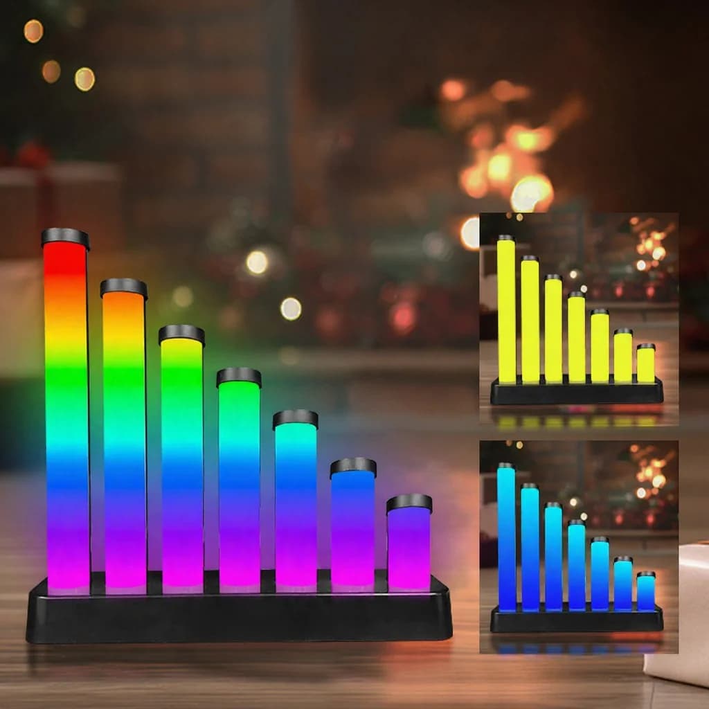 RGB Sound Reactive LED Desk Lamp with App Control
