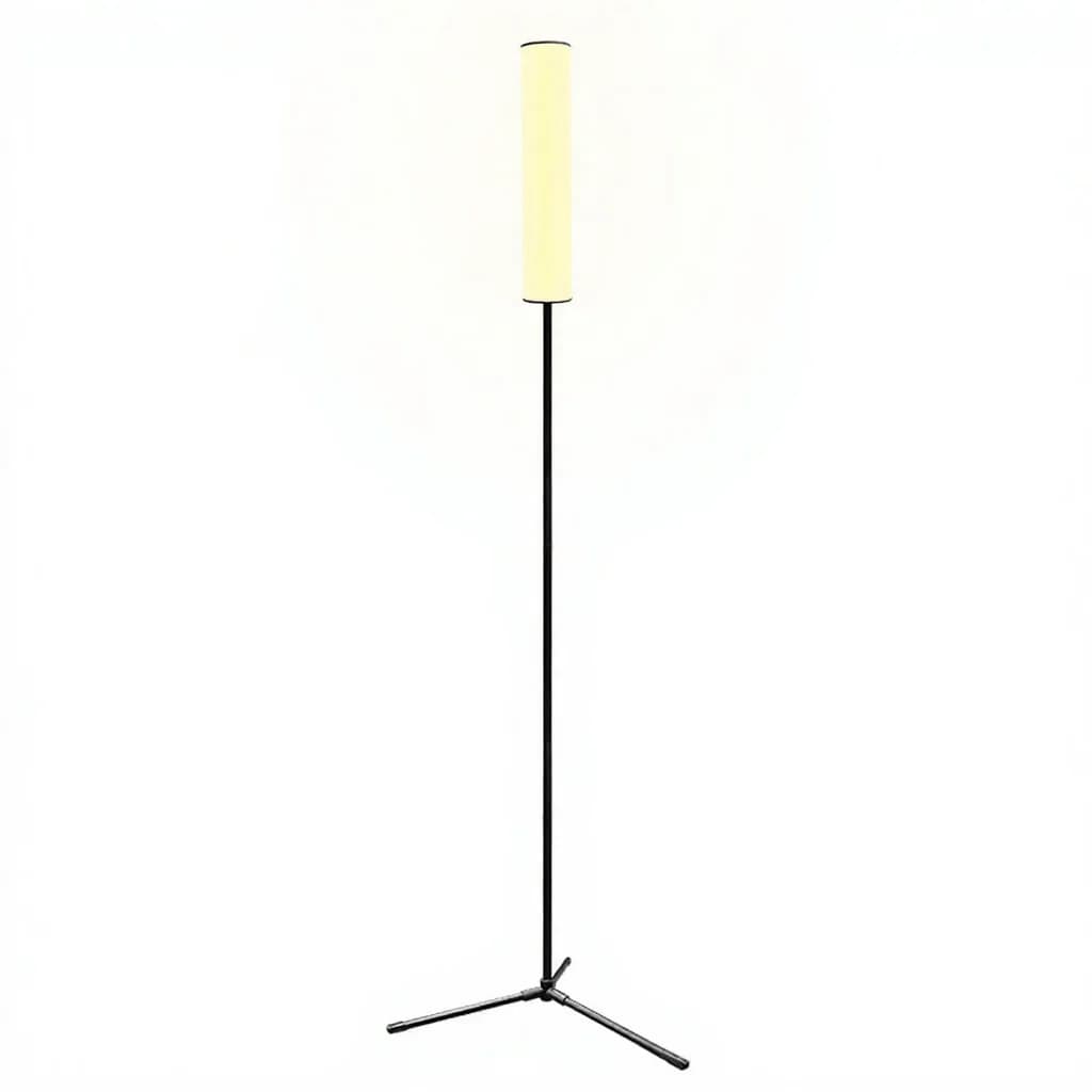 RGB LED Tripod Floor Lamp with Remote Control for Bedroom Living Room