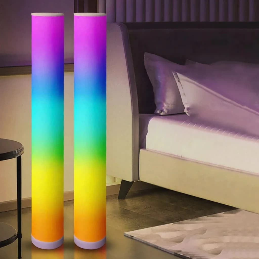 RGB Floor Lamp with Remote and App Control for Gaming Room