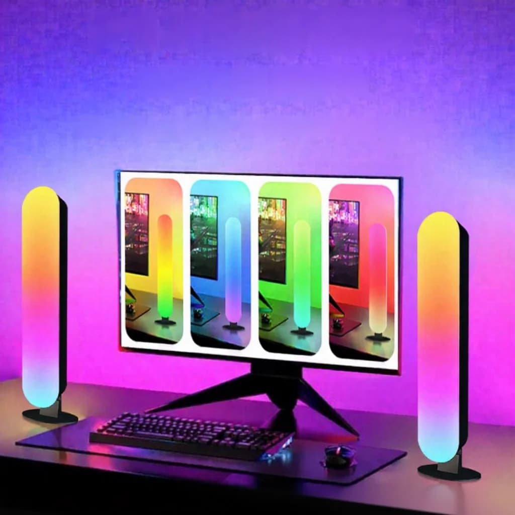 RGB LED Ambient Light with Bluetooth Music Sync and App Control