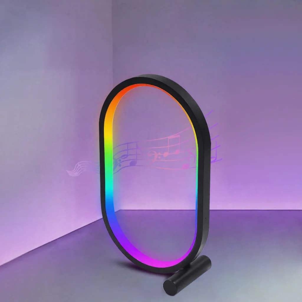 RGB Music Sync Desk Lamp with App Control and Sound Reactive Lights