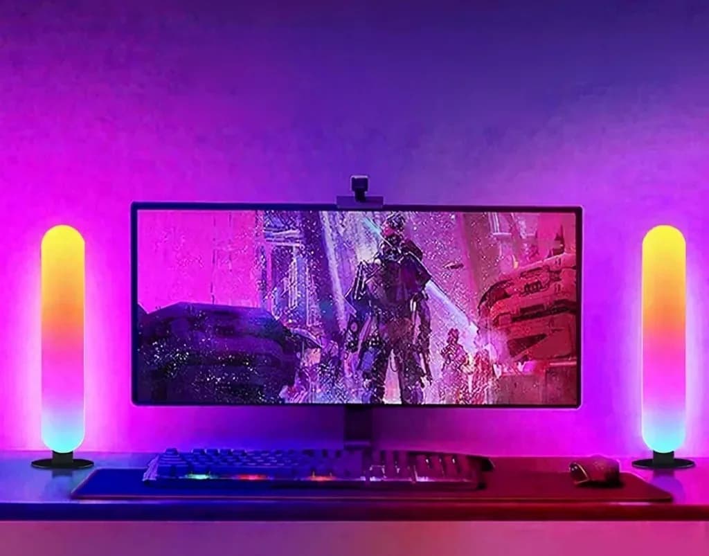 RGB LED Ambient Light with Bluetooth Music Sync and App Control