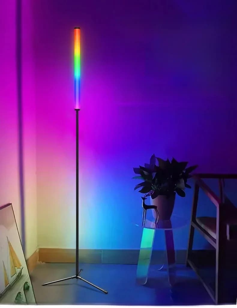 RGB Color Changing Floor Lamp with Music Sync and App Control