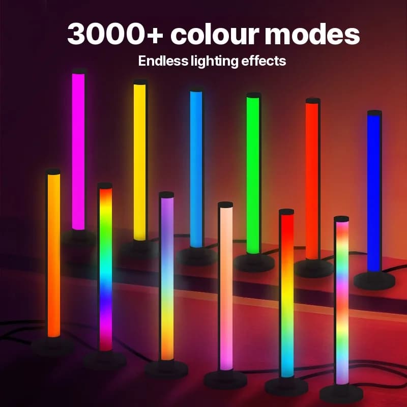 RGB LED Sound Reactive Desk Lamp with App Control