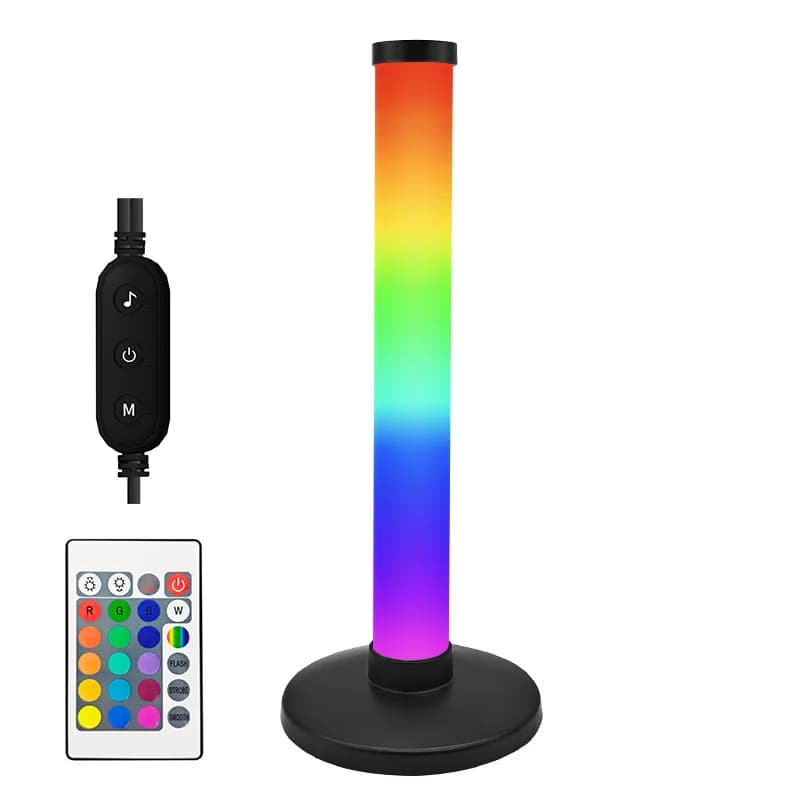 RGB Sound Reactive Atmosphere Light for Desktop Gaming Setup